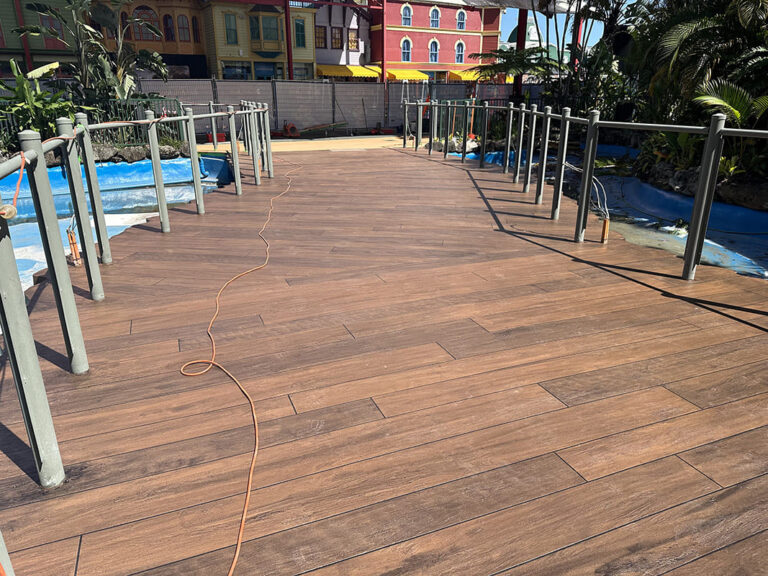 Deck Crete Resurfacing - Dreamworld