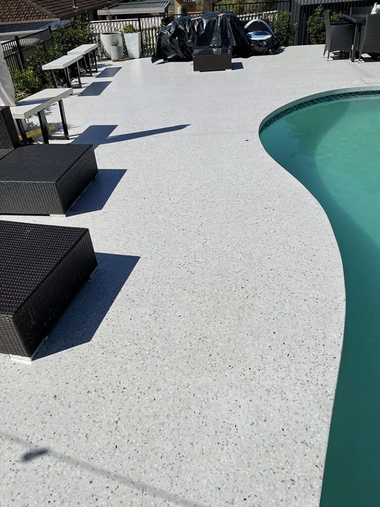 Hone and Seal Pool Surround