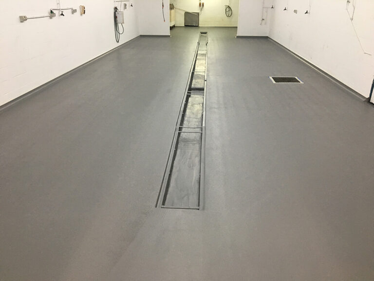 PU Cement System - Seafood Processing Room